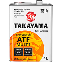 Масло трансмиссионное Takayama ATF Multi 4 л синт.