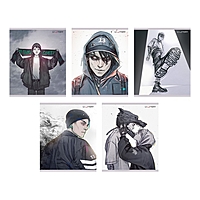 Тетрадь 48 листов в клетку "MadnessMalina", обложка мелованный картон, твин-лак, блок 60г/м2, МИКС