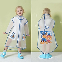 Дождевик детский PAW PATROL, р-р M