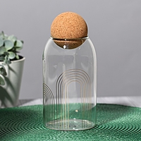 Банка для хранения "Геометрия", 800 мл