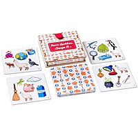 Набор карточек "Лого-доббль. Звук Л"