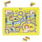 Пазл Автодорога деревянный 962204