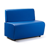 Диван "Бафф" Экокожа синяя