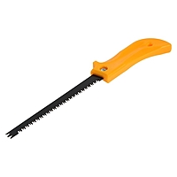 Ножовка по гипсокартону ТУНДРА, специальный наконечник d=10 мм, заточка 3D, 7-8 TPI, 280 мм   975635