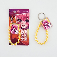 Брелок - шнурок "Счастливая" 15 х 6 см