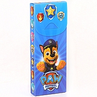 Пенал футляр пластик, Щенячий патруль синий