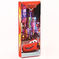 Пенал футляр пластик, Тачки