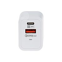 Сетевое зарядное устройство LuazON LZZ-22, USB, Type-C, 2 А, белое