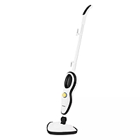 Паровая швабра Kitfort КТ-1045, 1500 Вт, 370 мл, шнур 8 м, бело-чёрная