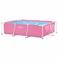 Бассейн каркасный Pink Frame Pool 220х150х60см 28266 INTEX