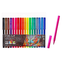 Фломастеры 18 цветов в блистере TOP Calligrata