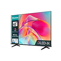 Телевизор Hisense 43E7KQ, 43", 3840x2160, DVB-T2/C/S2, HDMI 3, USB 2, Smart TV, чёрный