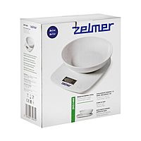 Весы кухонные Zelmer ZKS1460 электронные до 5 кг белые