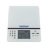 Весы кухонные Zelmer ZKS1500N электронные до 5 кг серые