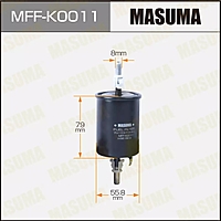 Фильтр топливный Masuma MFF-K0011 высокого давления