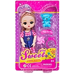 Кукла-малышка с аксессуарами 2022-15 на блистере