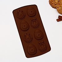 Силиконовая форма для выпечки "Со Светлой Пасхой!", 10.6 х 20.7 см