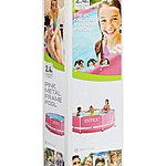 Бассейн каркасный Pink Frame Pool 244х76см 28290 INTEX
