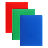 Набор папок А5, 20 вкладышей, Calligrata, микс, 3 штуки