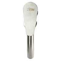 Смеситель для раковины ZEIN Z3483, картридж керамика 35 мм, нержавеющая сталь, сатин