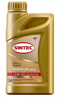 Масло моторное Sintec Premium 9000 5W-30 A3/B4 1 л синт.