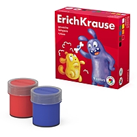 Гуашь 9 цветов х 20 мл, ErichKrause "Jolly Friends", в картонной упаковке