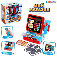 Кассса-калькулятор «Мой магазин», звук, свет