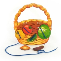 Шнуровка "Корзина с овощами"