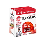 Масло моторное Takayama Adaptec 5W-30 4+1 л cинт. Акция!