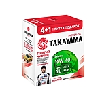 Масло моторное Takayama Safetec 10W-40 4+1 л п/синт. Акция!