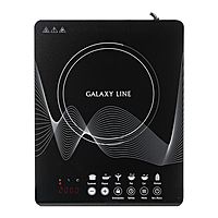 Плитка индукционная Galaxy LINE GL 3063, 2000 Вт, 1 конфорка, 6 программ, чёрная
