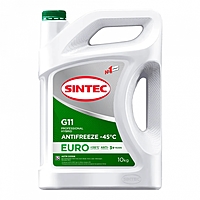 Антифриз Sintec Euro G11 -45 10 кг зеленый 990570