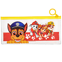 Пенал мягкий 1 отд. плоский 100*210 мм ПВХ, Paw Patrol