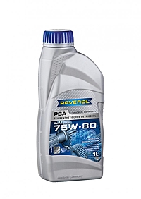 Масло трансмиссионное Ravenol PSA 75W-80 1 л п/синт.