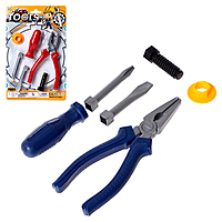 Набор инструментов "Слесарь", 6 элементов, цвет МИКС