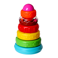Развивающий набор "Тактильная пирамидка"