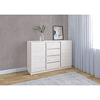 Комод Зара 1310х440х870 крафт белый