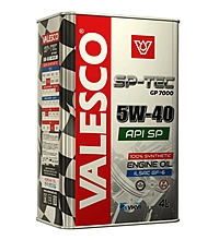 Масло моторное VALESCO SP-TEC GP 7000 5W-40 SP 4 л синт.