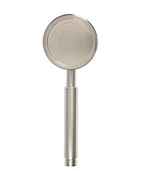 Лейка для душа ZEIN Z059, 1 режим, d=80 мм, микроточки, нержавеющая сталь, сатин