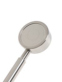 Лейка для душа ZEIN Z059, 1 режим, d=80 мм, микроточки, нержавеющая сталь, сатин