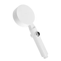 Лейка для душа ZEIN Z3540, d=90 мм, 5 режимов, кнопка «стоп», съёмный верх, белая