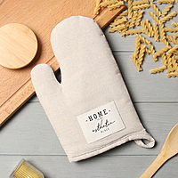 Варежка Этель "Номе" цв.беж 26х16см, 50%хл, 50%лен