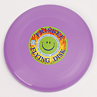 Летающая тарелка «Фрисби» сиреневый, 23 см