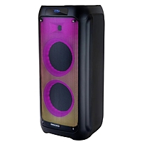 Портативная караоке система Perfeo Power Box 35 Flame, 35 Вт, AUX, USB, SD, BT, чёрная