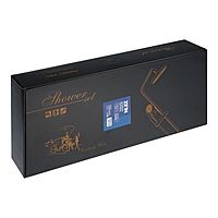 Душевая система ZEIN Z3867, смеситель, тропическая и ручная лейка, латунь, хром