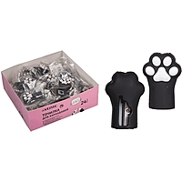Точилка 1 отверстие, deVENTE Cat Paw, с покрытием Soft Touch