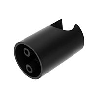 Держатель для душевой лейки ZEIN Z95, нерегулируемый, черный