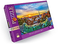Пазл Рассвет в Барселоне Испания 2000 элементов C2000-01-02