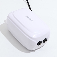 Компрессор воздушный JINGYE YE-823, бесшумный, с регулировкой мощности, 2 x 4,5 л/мин, 12 Вт   99336