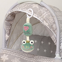 Подвеска-погремушка «Лягушастик», от 3 мес., Крошка Я